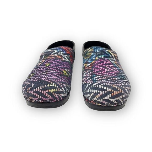 Sanita Original Professional Raffia Clog Multicolor Rainbow Women’s EU 39 US 9 - Picture 3 of 12